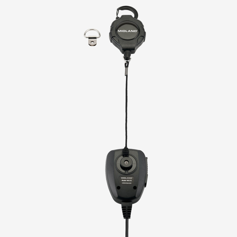 Load image into Gallery viewer, MicroMobile Retractable Microphone Tether - MXMCBK

