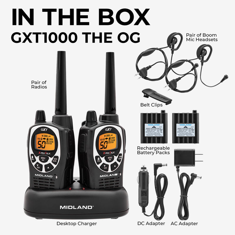 Load image into Gallery viewer, GXT1000 GMRS Walkie Talkie 2-Pack - GXT1000VP4
