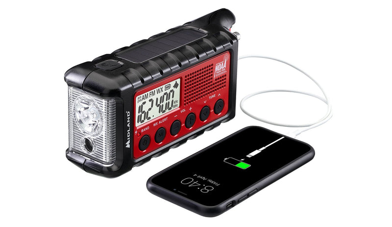 Load image into Gallery viewer, ER310 Portable Emergency Crank Weather Radio - ER310
