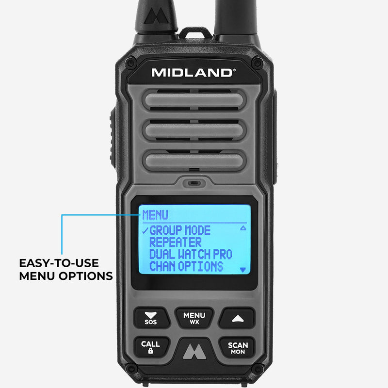 Load image into Gallery viewer, GXT67 GMRS 5‑Watt Walkie Talkie - GXT67PRO
